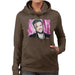 Sidney Maurer Original Portrait Of Justin Timberlake Smile Womens Hooded Sweatshirt - Womens Hooded Sweatshirt