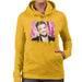 Sidney Maurer Original Portrait Of Justin Timberlake Smile Womens Hooded Sweatshirt - Womens Hooded Sweatshirt