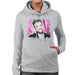 Sidney Maurer Original Portrait Of Justin Timberlake Smile Womens Hooded Sweatshirt - Womens Hooded Sweatshirt