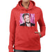 Sidney Maurer Original Portrait Of Justin Timberlake Smile Womens Hooded Sweatshirt - Womens Hooded Sweatshirt