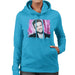 Sidney Maurer Original Portrait Of Justin Timberlake Smile Womens Hooded Sweatshirt - Womens Hooded Sweatshirt