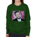 Sidney Maurer Original Portrait Of Justin Timberlake Smile Womens Sweatshirt - Womens Sweatshirt