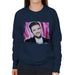 Sidney Maurer Original Portrait Of Justin Timberlake Smile Womens Sweatshirt - Womens Sweatshirt