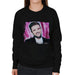 Sidney Maurer Original Portrait Of Justin Timberlake Smile Womens Sweatshirt - Womens Sweatshirt