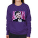 Sidney Maurer Original Portrait Of Justin Timberlake Smile Womens Sweatshirt - Womens Sweatshirt
