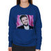 Sidney Maurer Original Portrait Of Justin Timberlake Smile Womens Sweatshirt - Womens Sweatshirt