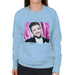 Sidney Maurer Original Portrait Of Justin Timberlake Smile Womens Sweatshirt - Womens Sweatshirt