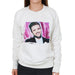 Sidney Maurer Original Portrait Of Justin Timberlake Smile Womens Sweatshirt - Womens Sweatshirt