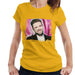 Sidney Maurer Original Portrait Of Justin Timberlake Smile Womens T-Shirt - Womens T-Shirt