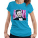 Sidney Maurer Original Portrait Of Justin Timberlake Smile Womens T-Shirt - Womens T-Shirt