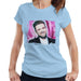 Sidney Maurer Original Portrait Of Justin Timberlake Smile Womens T-Shirt - Womens T-Shirt