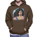 Sidney Maurer Original Portrait Of Katy Perry Long Hair Mens Hooded Sweatshirt - Mens Hooded Sweatshirt