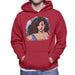 Sidney Maurer Original Portrait Of Katy Perry Long Hair Mens Hooded Sweatshirt - Mens Hooded Sweatshirt