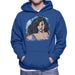 Sidney Maurer Original Portrait Of Katy Perry Long Hair Mens Hooded Sweatshirt - Mens Hooded Sweatshirt