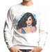 Sidney Maurer Original Portrait Of Katy Perry Long Hair Mens Sweatshirt - Mens Sweatshirt