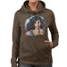 Sidney Maurer Original Portrait Of Katy Perry Long Hair Womens Hooded Sweatshirt - Womens Hooded Sweatshirt