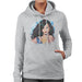 Sidney Maurer Original Portrait Of Katy Perry Long Hair Womens Hooded Sweatshirt - Womens Hooded Sweatshirt