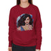 Sidney Maurer Original Portrait Of Katy Perry Long Hair Womens Sweatshirt - Womens Sweatshirt