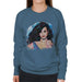 Sidney Maurer Original Portrait Of Katy Perry Long Hair Womens Sweatshirt - Womens Sweatshirt