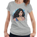 Sidney Maurer Original Portrait Of Katy Perry Long Hair Womens T-Shirt - Womens T-Shirt