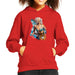 Sidney Maurer Original Portrait Of Lady Gaga Sea Shell Bikini Kids Hooded Sweatshirt - Kids Boys Hooded Sweatshirt