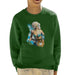 Sidney Maurer Original Portrait Of Lady Gaga Sea Shell Bikini Kids Sweatshirt - Kids Boys Sweatshirt