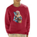 Sidney Maurer Original Portrait Of Lady Gaga Sea Shell Bikini Kids Sweatshirt - Kids Boys Sweatshirt