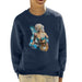 Sidney Maurer Original Portrait Of Lady Gaga Sea Shell Bikini Kids Sweatshirt - Kids Boys Sweatshirt