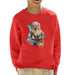 Sidney Maurer Original Portrait Of Lady Gaga Sea Shell Bikini Kids Sweatshirt - Kids Boys Sweatshirt