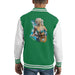 Sidney Maurer Original Portrait Of Lady Gaga Sea Shell Bikini Kids Varsity Jacket - Kids Boys Varsity Jacket