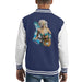 Sidney Maurer Original Portrait Of Lady Gaga Sea Shell Bikini Kids Varsity Jacket - Kids Boys Varsity Jacket