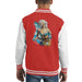 Sidney Maurer Original Portrait Of Lady Gaga Sea Shell Bikini Kids Varsity Jacket - Kids Boys Varsity Jacket