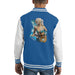 Sidney Maurer Original Portrait Of Lady Gaga Sea Shell Bikini Kids Varsity Jacket - Kids Boys Varsity Jacket