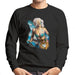 Sidney Maurer Original Portrait Of Lady Gaga Sea Shell Bikini Mens Sweatshirt - Mens Sweatshirt