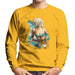 Sidney Maurer Original Portrait Of Lady Gaga Sea Shell Bikini Mens Sweatshirt - Mens Sweatshirt