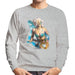 Sidney Maurer Original Portrait Of Lady Gaga Sea Shell Bikini Mens Sweatshirt - Mens Sweatshirt