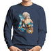 Sidney Maurer Original Portrait Of Lady Gaga Sea Shell Bikini Mens Sweatshirt - Mens Sweatshirt