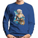 Sidney Maurer Original Portrait Of Lady Gaga Sea Shell Bikini Mens Sweatshirt - Mens Sweatshirt