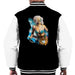 Sidney Maurer Original Portrait Of Lady Gaga Sea Shell Bikini Mens Varsity Jacket - Mens Varsity Jacket