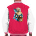 Sidney Maurer Original Portrait Of Lady Gaga Sea Shell Bikini Mens Varsity Jacket - Mens Varsity Jacket