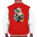 Sidney Maurer Original Portrait Of Lady Gaga Sea Shell Bikini Mens Varsity Jacket - Mens Varsity Jacket