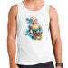 Sidney Maurer Original Portrait Of Lady Gaga Sea Shell Bikini Mens Vest - Mens Vest