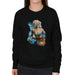 Sidney Maurer Original Portrait Of Lady Gaga Sea Shell Bikini Womens Sweatshirt - Womens Sweatshirt