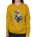 Sidney Maurer Original Portrait Of Lady Gaga Sea Shell Bikini Womens Sweatshirt - Womens Sweatshirt