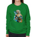 Sidney Maurer Original Portrait Of Lady Gaga Sea Shell Bikini Womens Sweatshirt - Womens Sweatshirt