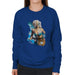 Sidney Maurer Original Portrait Of Lady Gaga Sea Shell Bikini Womens Sweatshirt - Womens Sweatshirt