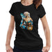 Sidney Maurer Original Portrait Of Lady Gaga Sea Shell Bikini Womens T-Shirt - Womens T-Shirt