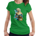 Sidney Maurer Original Portrait Of Lady Gaga Sea Shell Bikini Womens T-Shirt - Womens T-Shirt