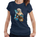 Sidney Maurer Original Portrait Of Lady Gaga Sea Shell Bikini Womens T-Shirt - Womens T-Shirt
