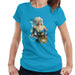 Sidney Maurer Original Portrait Of Lady Gaga Sea Shell Bikini Womens T-Shirt - Womens T-Shirt